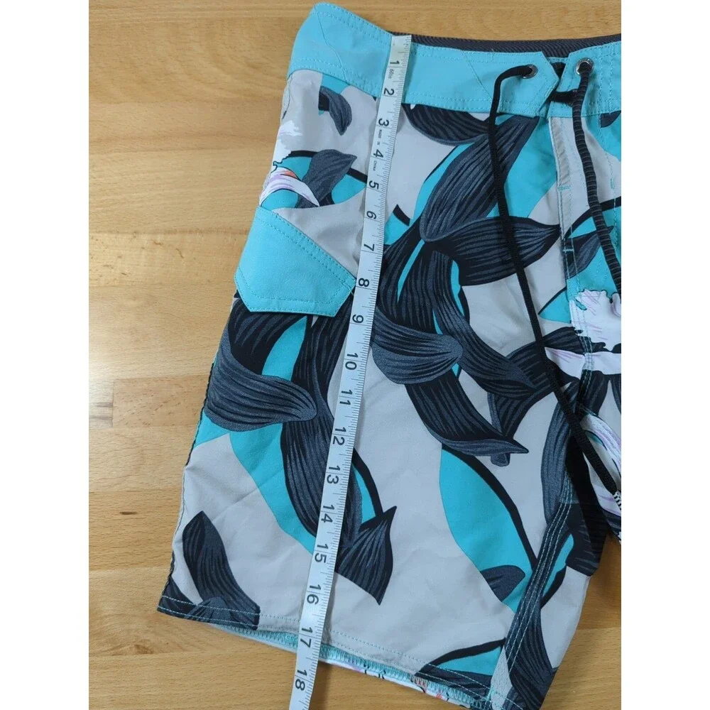Volcom Men's Board Shorts 29 Mod Tech Floral Trunks Beach Summer